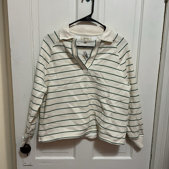 Madewell Betterterry Polo Sweatshirt - Picture 7 of 13